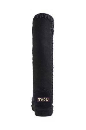 Black double-face sheepskin Eskimo 40 MOU | FW101002ABKBK