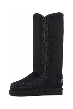 Black double-face sheepskin Eskimo 40 MOU | FW101002ABKBK