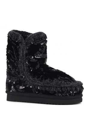 Eskimo 24 black sequins MOU | FW101031KGASQBK