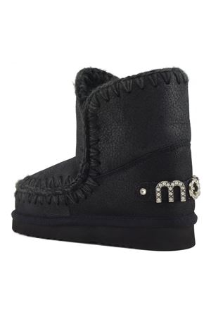 Black sheepskin Eskimo 18 MOU | FW101036BCBKG