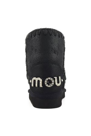 Black sheepskin Eskimo 18 MOU | FW101036BCBKG