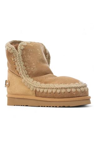 Brown double-face sheepskin Eskimo 18 MOU | FW101036BDUSAV