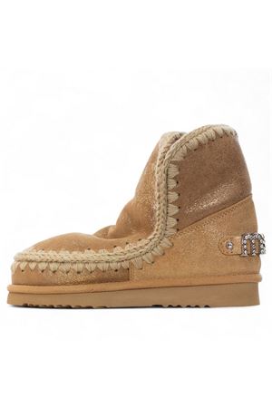 Brown double-face sheepskin Eskimo 18 MOU | FW101036BDUSAV
