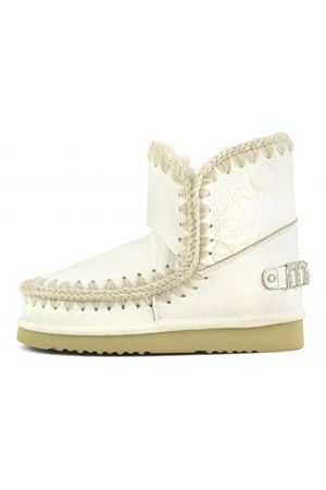 White sheepskin Eskimo 18 MOU | FW101036CWXWHI