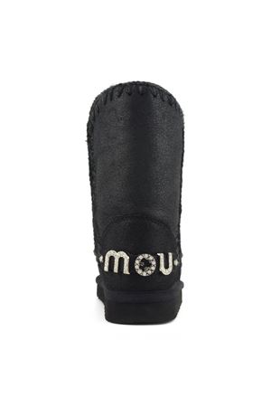 Black sheepskin Eskimo 24 MOU | FW101037BCBKG