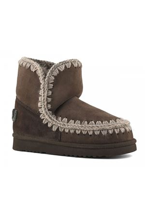 Brown double-face sheepskin Eskimo 18 MOU | FW101050ABRPEP