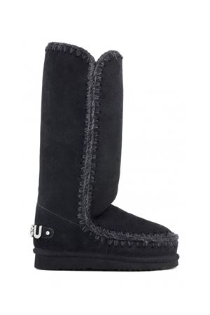 Black sheepskin Eskimo 40 MOU | FW101052ABKBK
