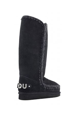 Black sheepskin Eskimo 40 MOU | FW101052ABKBK