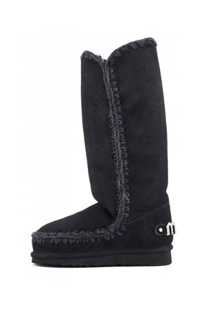 Black sheepskin Eskimo 40 MOU | FW101052ABKBK