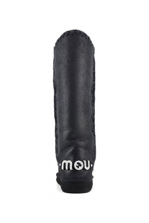 Cracked black sheepskin Eskimo 40 MOU | FW101052BCBKG