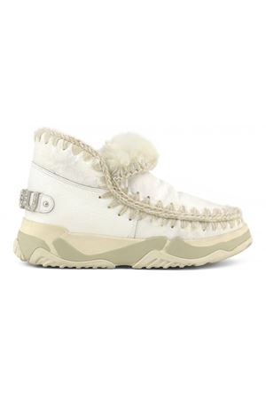 Eskimo trainer in white sheepskin MOU | FW201013CWXWHI