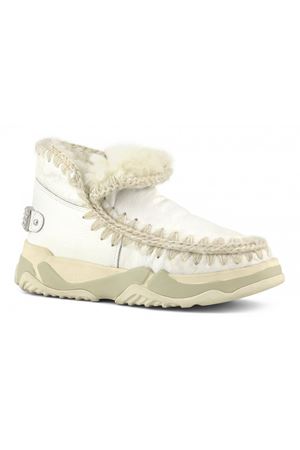 Eskimo trainer in white sheepskin MOU | FW201013CWXWHI