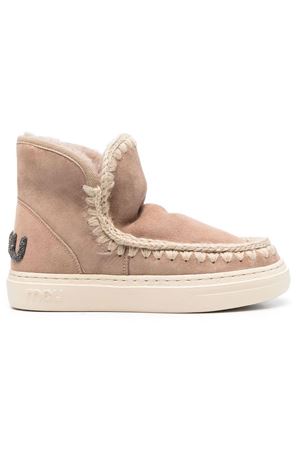 Eskimo sneaker bold in camel beige leather MOU | FW411001ACAM