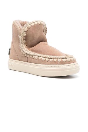 Eskimo sneaker bold in camel beige leather MOU | FW411001ACAM