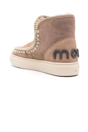 Eskimo sneaker bold in camel beige leather MOU | FW411001ACAM