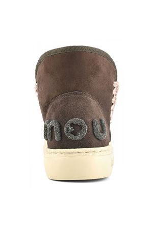 Eskimo sneaker bold in brown leather MOU | FW411001AMOCHA