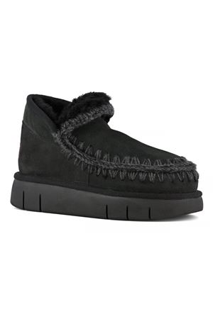 Black Eskimo bounce sneaker MOU | FW531009ABKBK