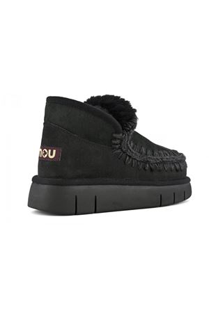 Black Eskimo bounce sneaker MOU | FW531009ABKBK