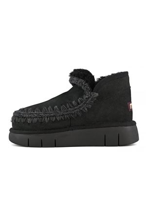 Black Eskimo bounce sneaker MOU | FW531009ABKBK