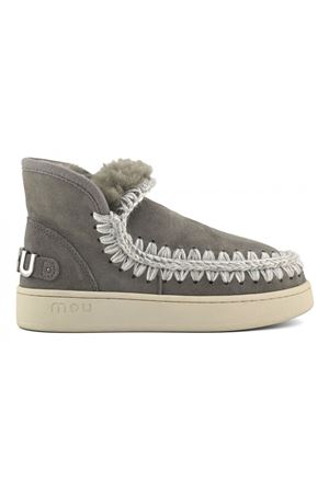 Grey sheepskin New eskimo sneaker MOU | FW741001ANGRY