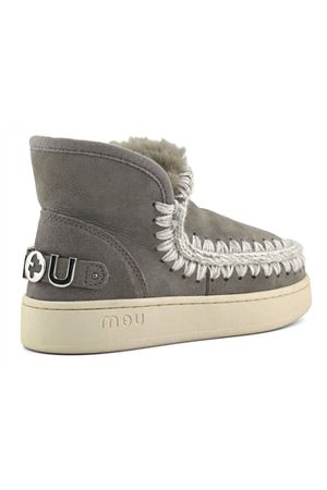 Grey sheepskin New eskimo sneaker MOU | FW741001ANGRY