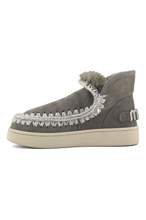 Grey sheepskin New eskimo sneaker MOU | FW741001ANGRY