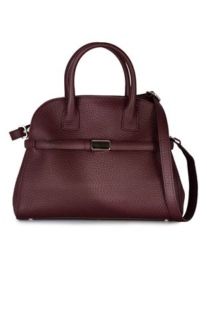 Borsa Aura Soft Midi a mano in pelle martellata bordeaux ORCIANI | B02200SOFCHIANTI