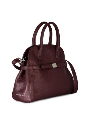 Borsa Aura Soft Midi a mano in pelle martellata bordeaux ORCIANI | B02200SOFCHIANTI