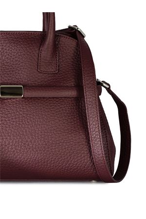 Borsa Aura Soft Midi a mano in pelle martellata bordeaux ORCIANI | B02200SOFCHIANTI