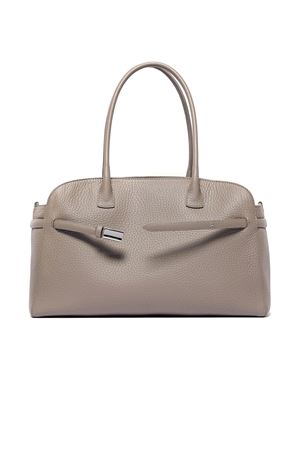 Borsa Aura Soft Large a spalla in pelle martellata taupe ORCIANI | B02201SOFTAUPE