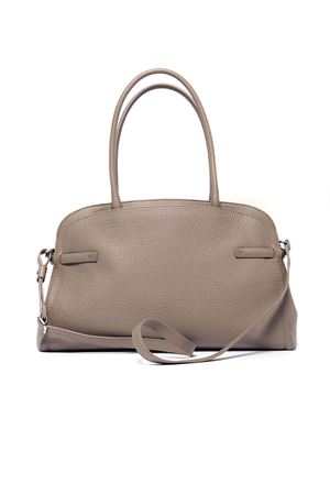 Borsa Aura Soft Large a spalla in pelle martellata taupe ORCIANI | B02201SOFTAUPE