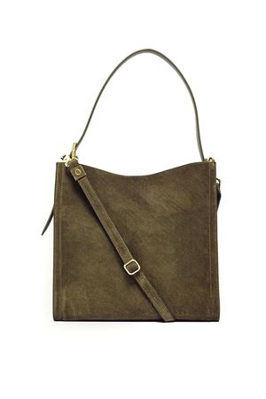 Her-O Peach Midi suede leather shoulder bag ORCIANI | B02207PEOBOSCO