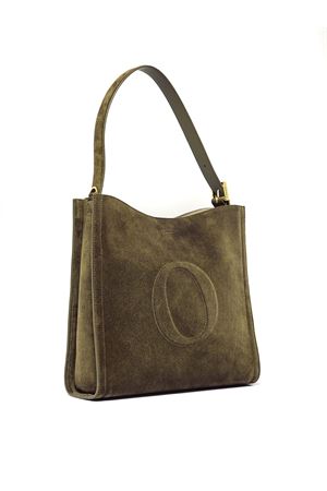 Her-O Peach Midi suede leather shoulder bag ORCIANI | B02207PEOBOSCO