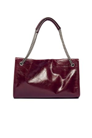 Venus Gotham Midi shiny leather shoulder bag ORCIANI | B02212GOTCHIANTI