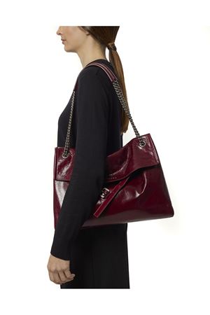 Venus Gotham Midi shiny leather shoulder bag ORCIANI | B02212GOTCHIANTI