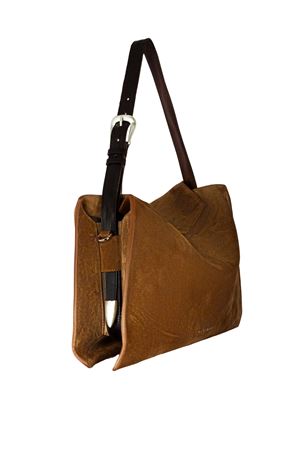 Borsa Trinity Peach Midi a spalla in suede ORCIANI | B02231PEASELLA