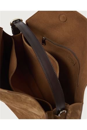 Borsa Trinity Peach Midi a spalla in suede ORCIANI | B02231PEASELLA