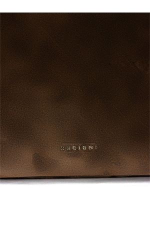 Borsa Trinity Peach Large a spalla in suede e cuoio ORCIANI | B02232PEATESTADIMORO