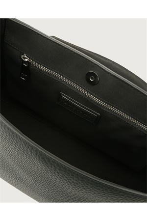 Borsa Sveva Soft Media a spalla in pelle nero ORCIANI | BT2006SOFNERO