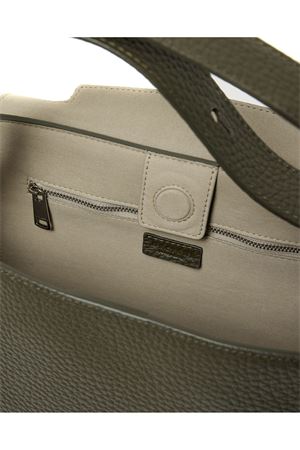 Borsa Sveva Soft Media a spalla in pelle verde ORCIANI | BT2006SOFBOSCO