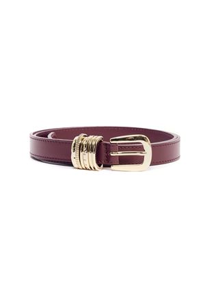 Alba belt in burgundy leather ORCIANI | D10402ALBCHIANTI