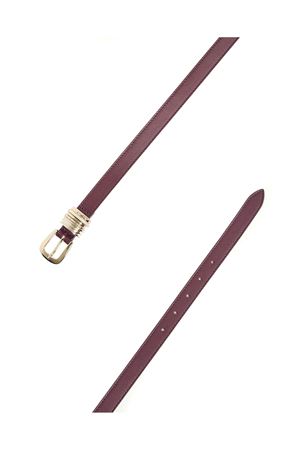 Alba belt in burgundy leather ORCIANI | D10402ALBCHIANTI