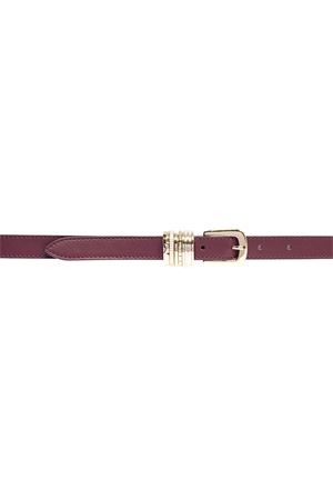 Alba belt in burgundy leather ORCIANI | D10402ALBCHIANTI