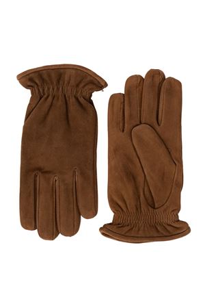 Shiver brown suede gloves ORCIANI | GU0073SHVTAP