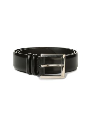 Black Calf classic leather belt ORCIANI | U03202CAFNER