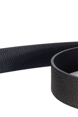 Cintura in pelle martellata nera e blu ORCIANI | U08311DDONN