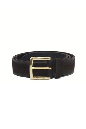 Hunting suede belt brass buckle 3,5 cm ORCIANI | U08361HNTTMO