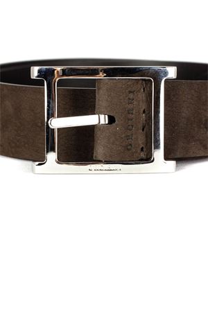 Reversible brown leather belt ORCIANI | U08364NBDMN