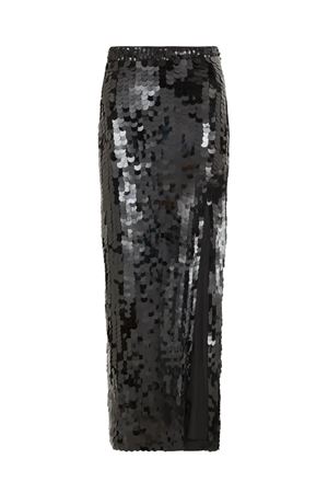 Long black sequinned skirt PAROSH | GOOD621533013