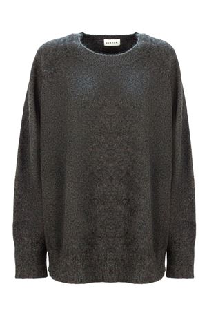 Grey horsehair sweater P.A.R.O.S.H. | LACOOND540918037